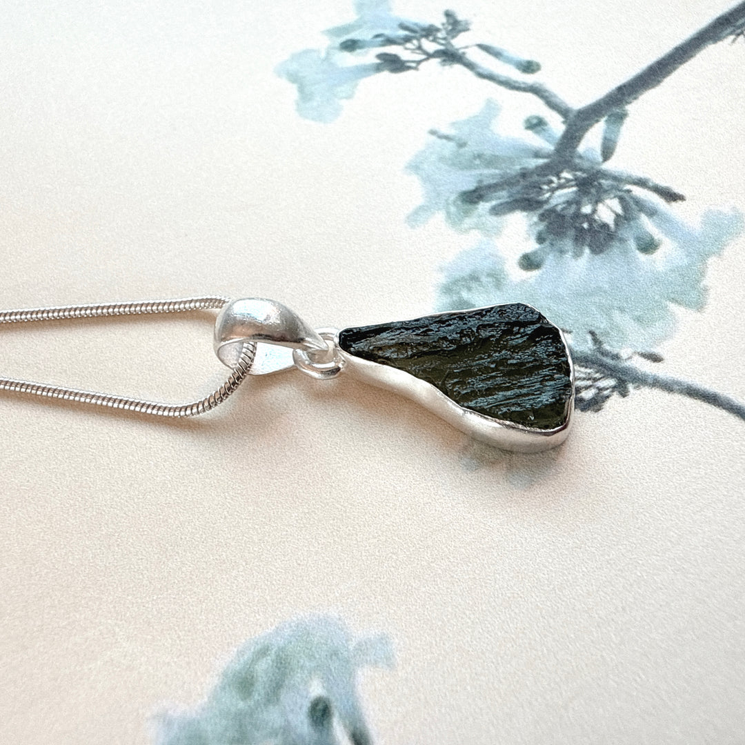 Moldavite Pendant