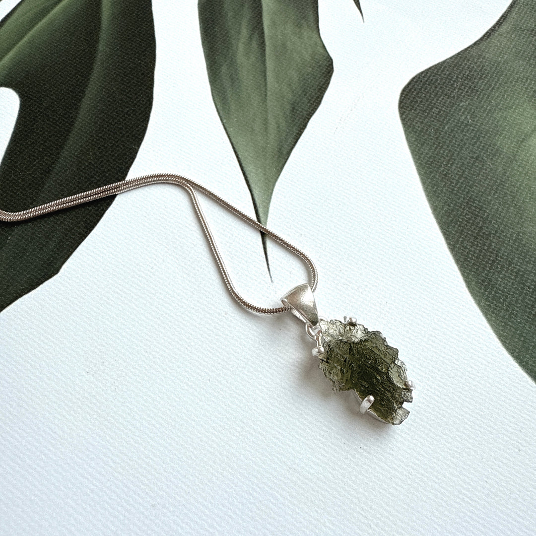 Moldavite Pendant