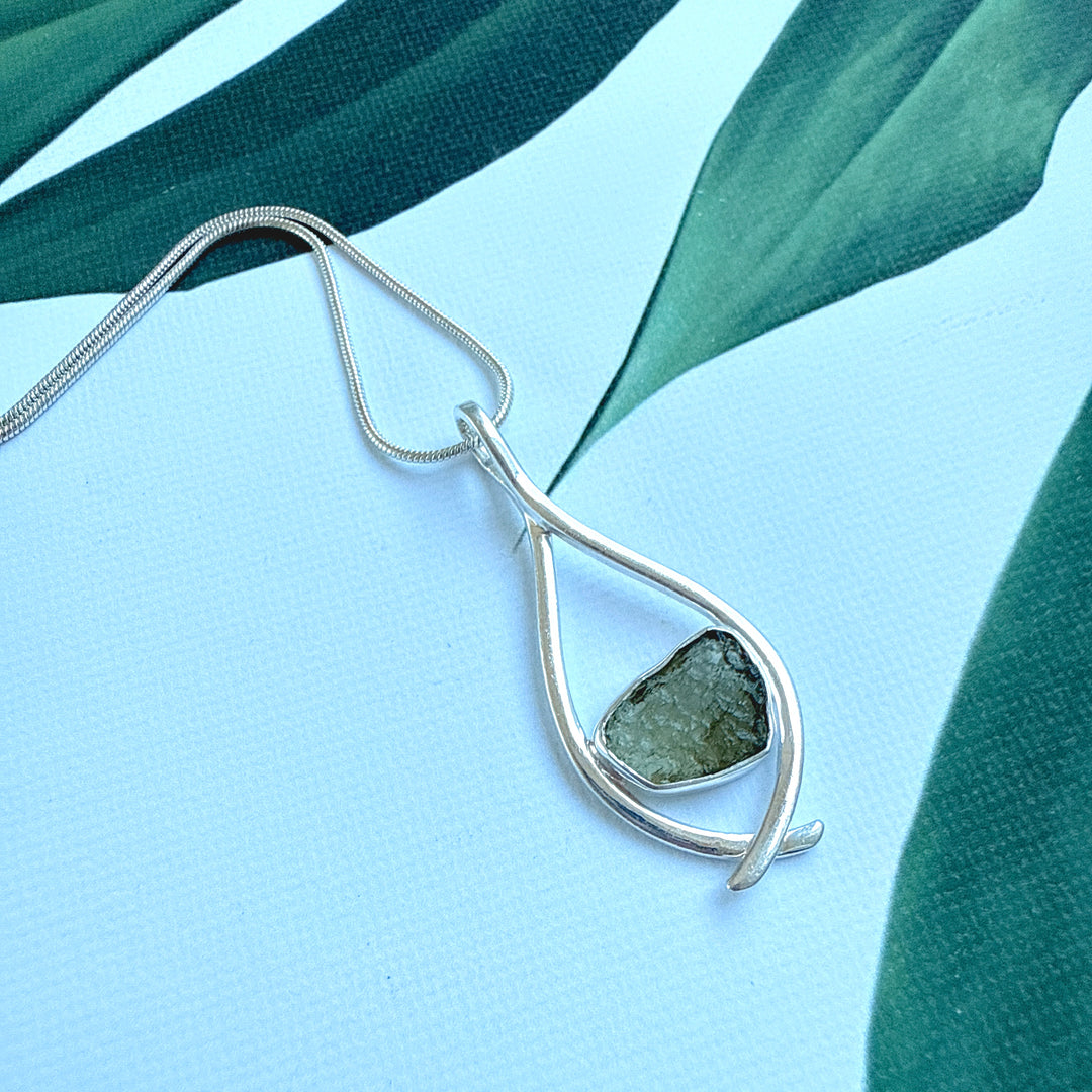Moldavite Pendant