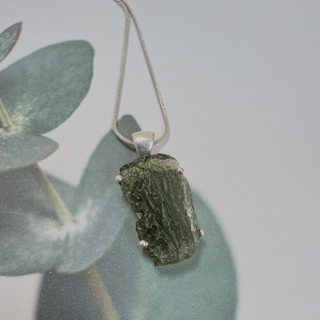 Moldavite Pendant