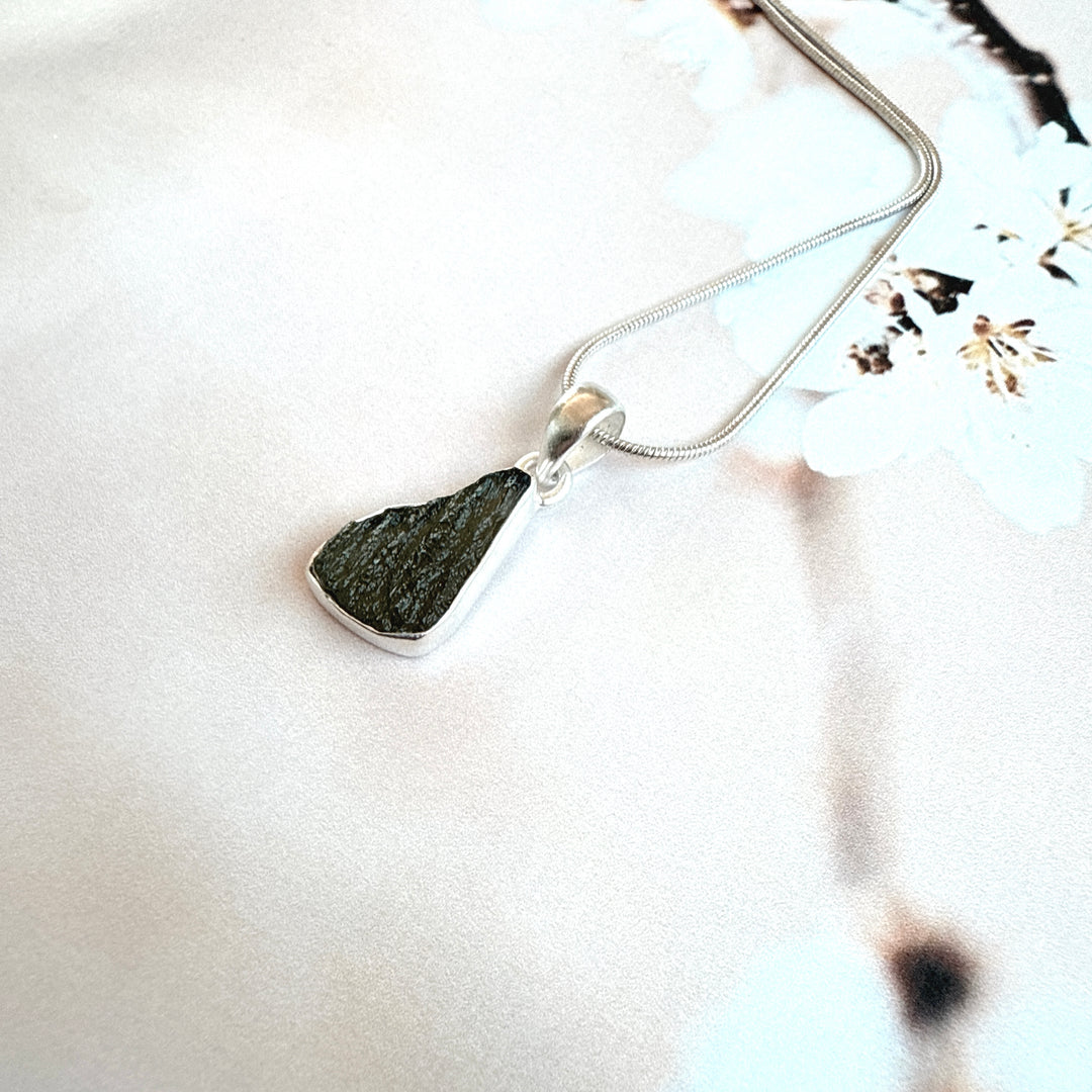 Moldavite Pendant