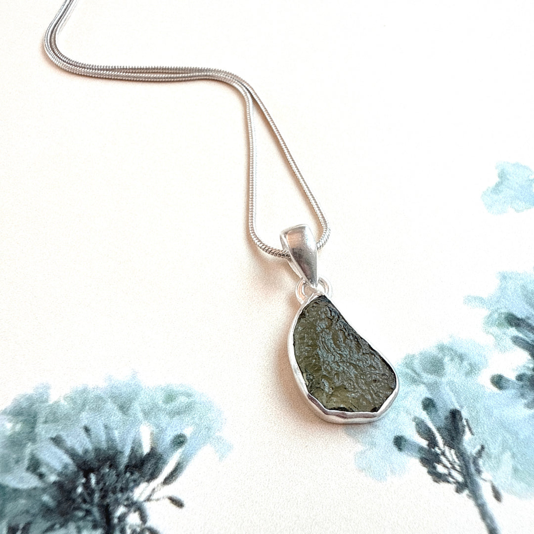 Moldavite Pendant