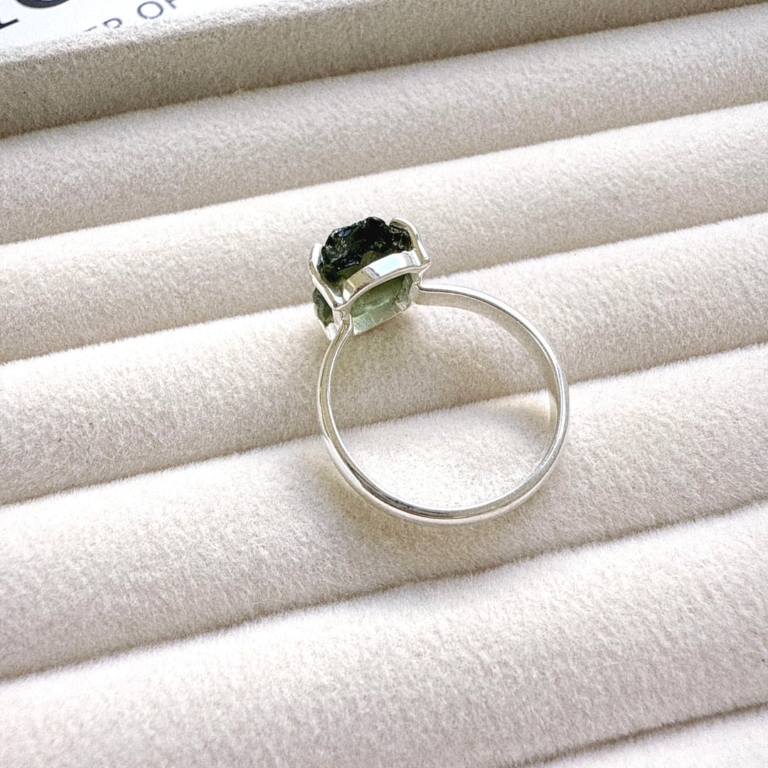 Moldavite Ring