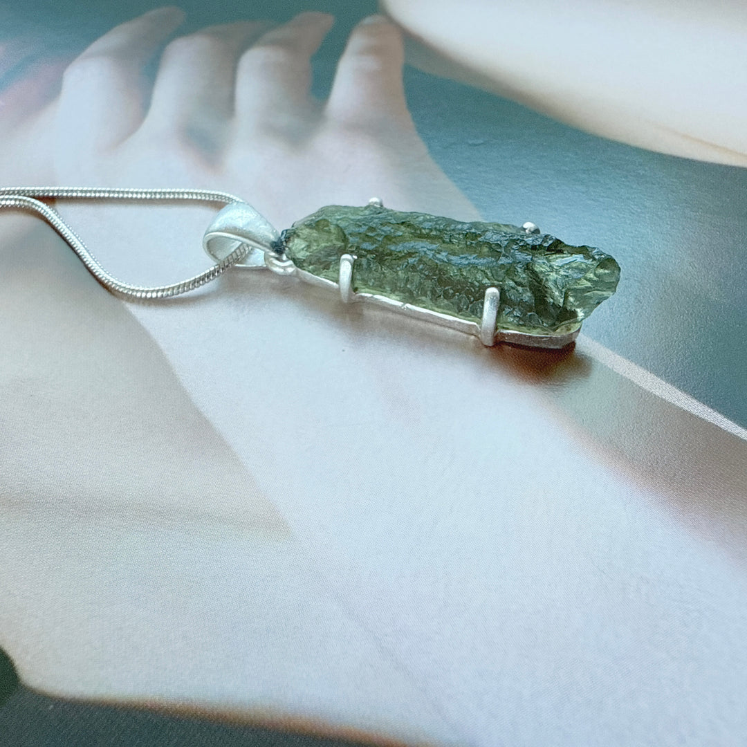 Moldavite Pendant