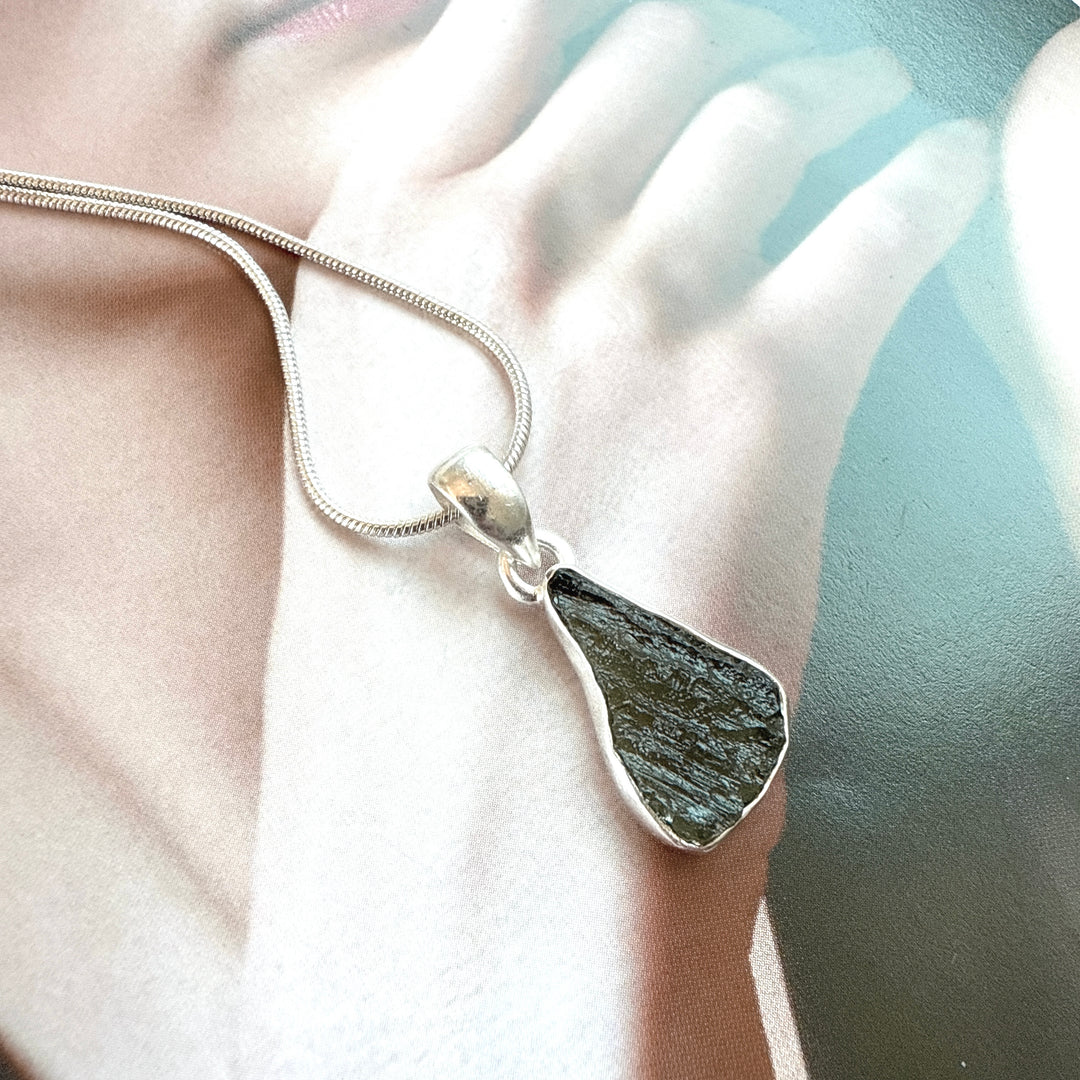 Moldavite Pendant