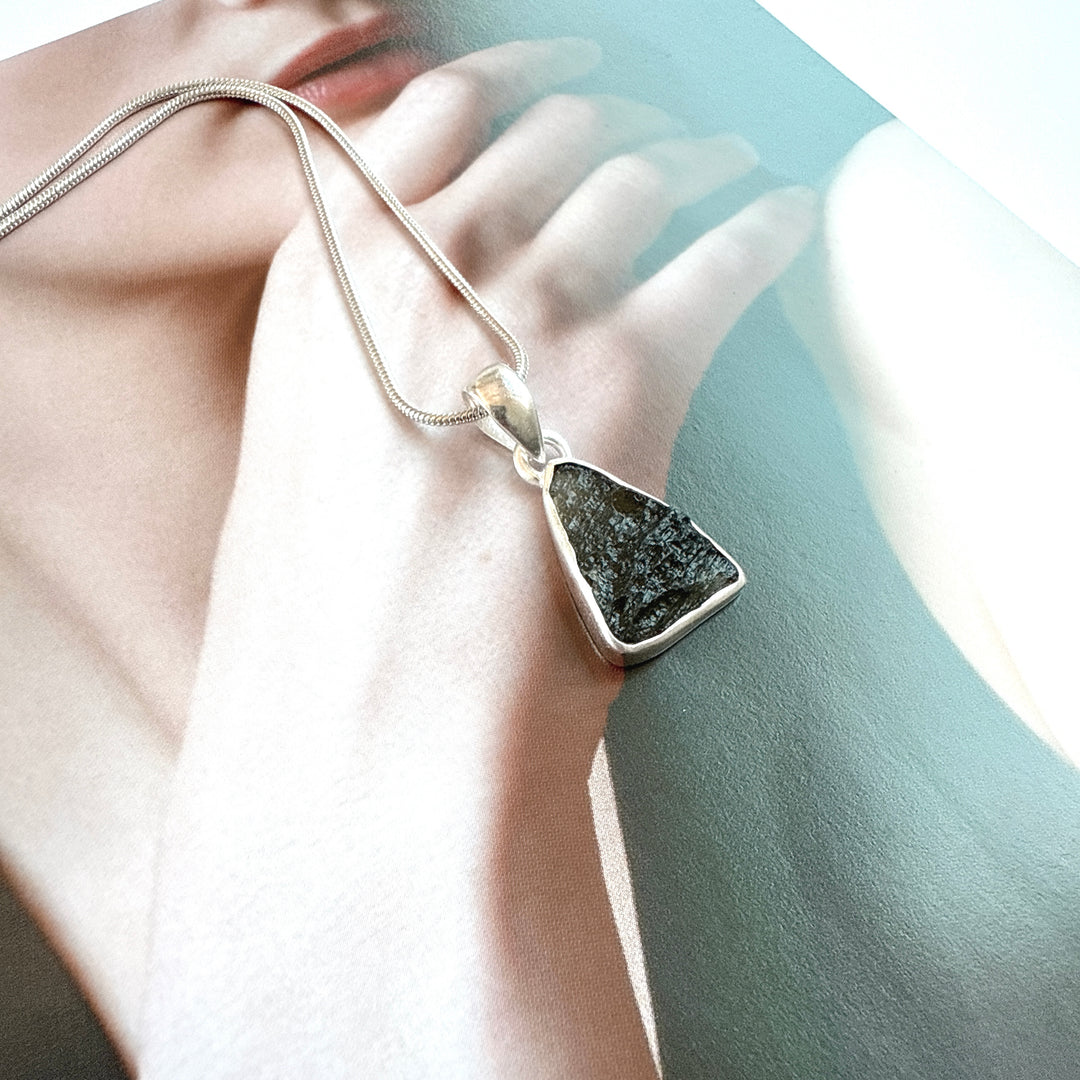 Moldavite Pendant