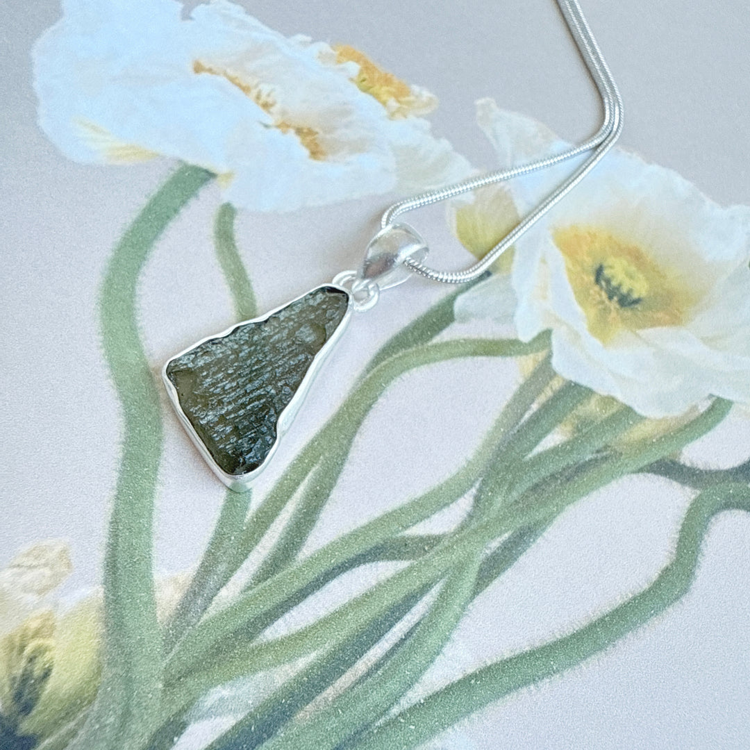 Moldavite Pendant