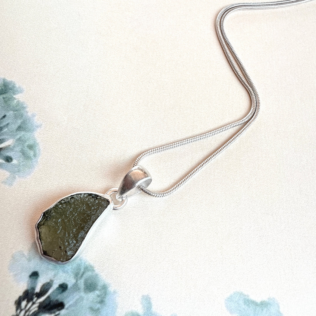 Moldavite Pendant