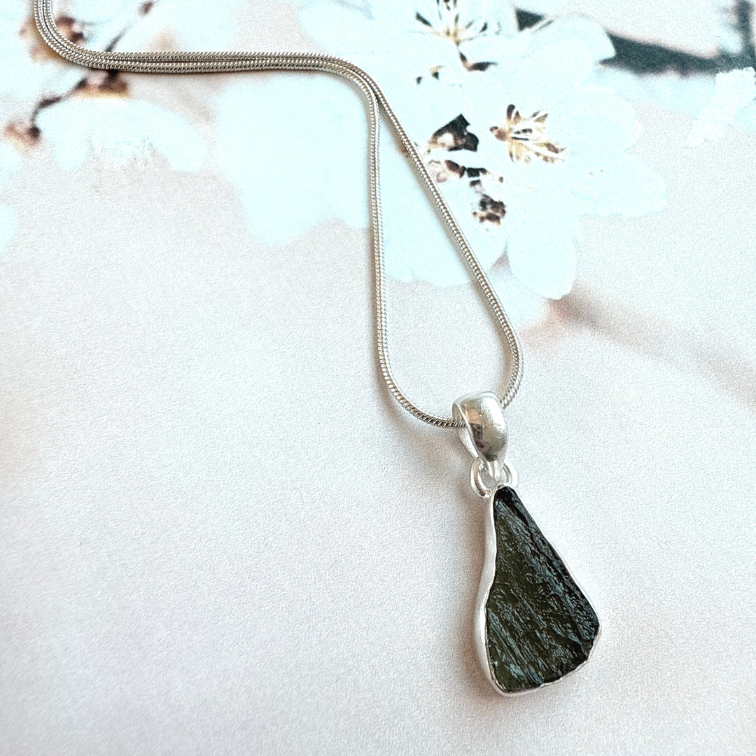 Moldavite Pendant
