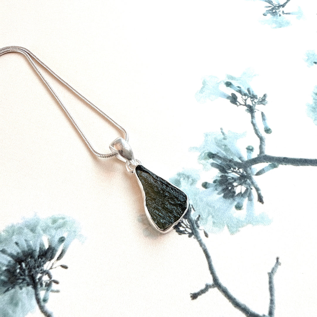 Moldavite Pendant
