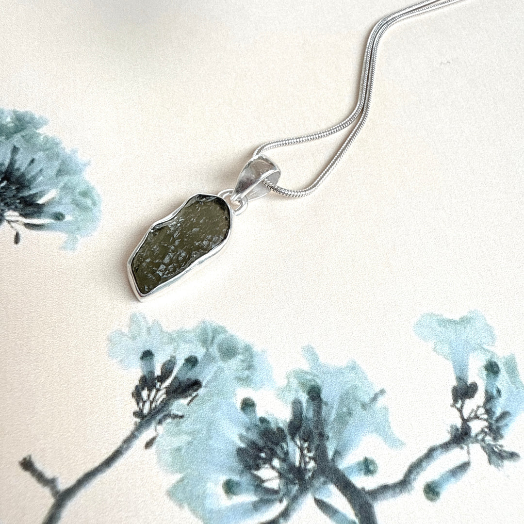 Moldavite Pendant