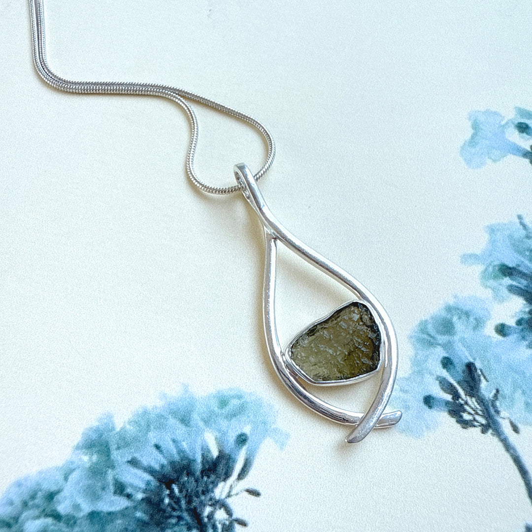 Moldavite Pendant