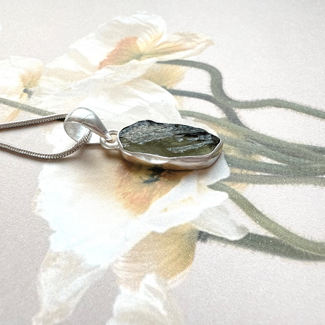 Moldavite Pendant