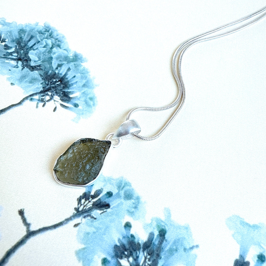 Moldavite Pendant