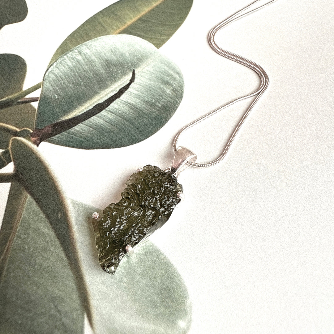 Moldavite Pendant
