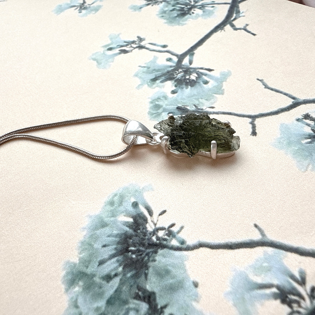 Moldavite Pendant