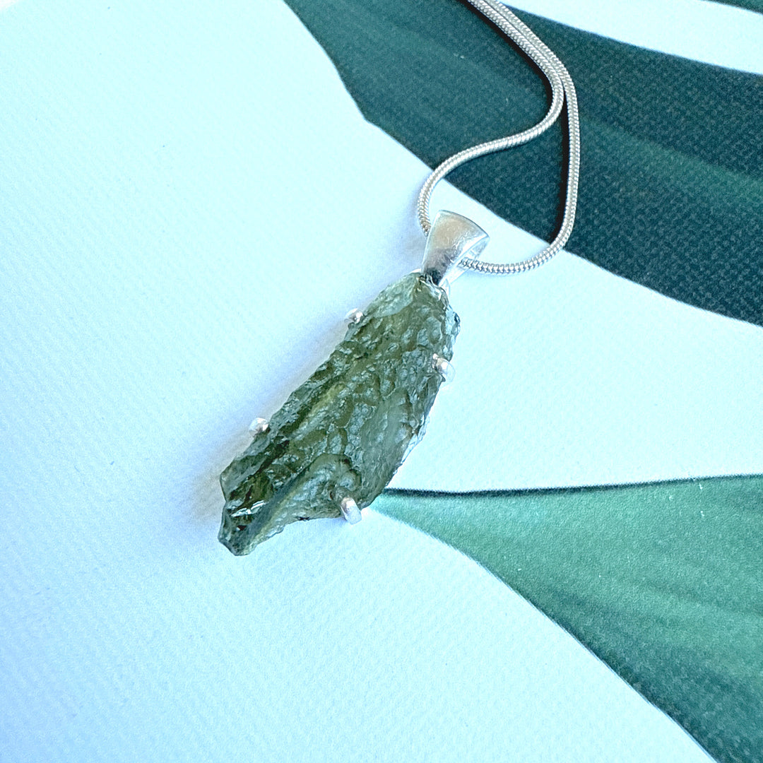 Moldavite Pendant