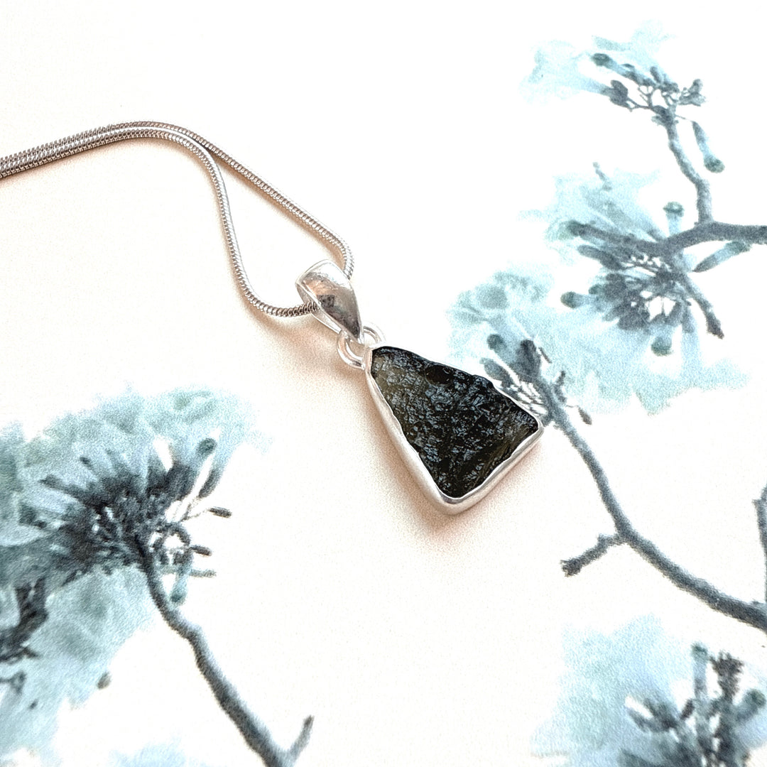 Moldavite Pendant