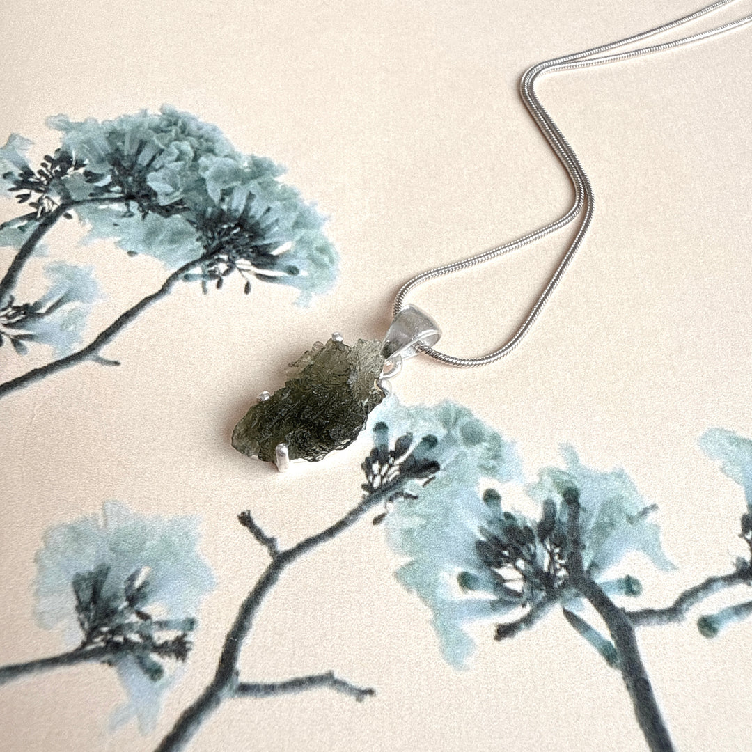 Moldavite Pendant
