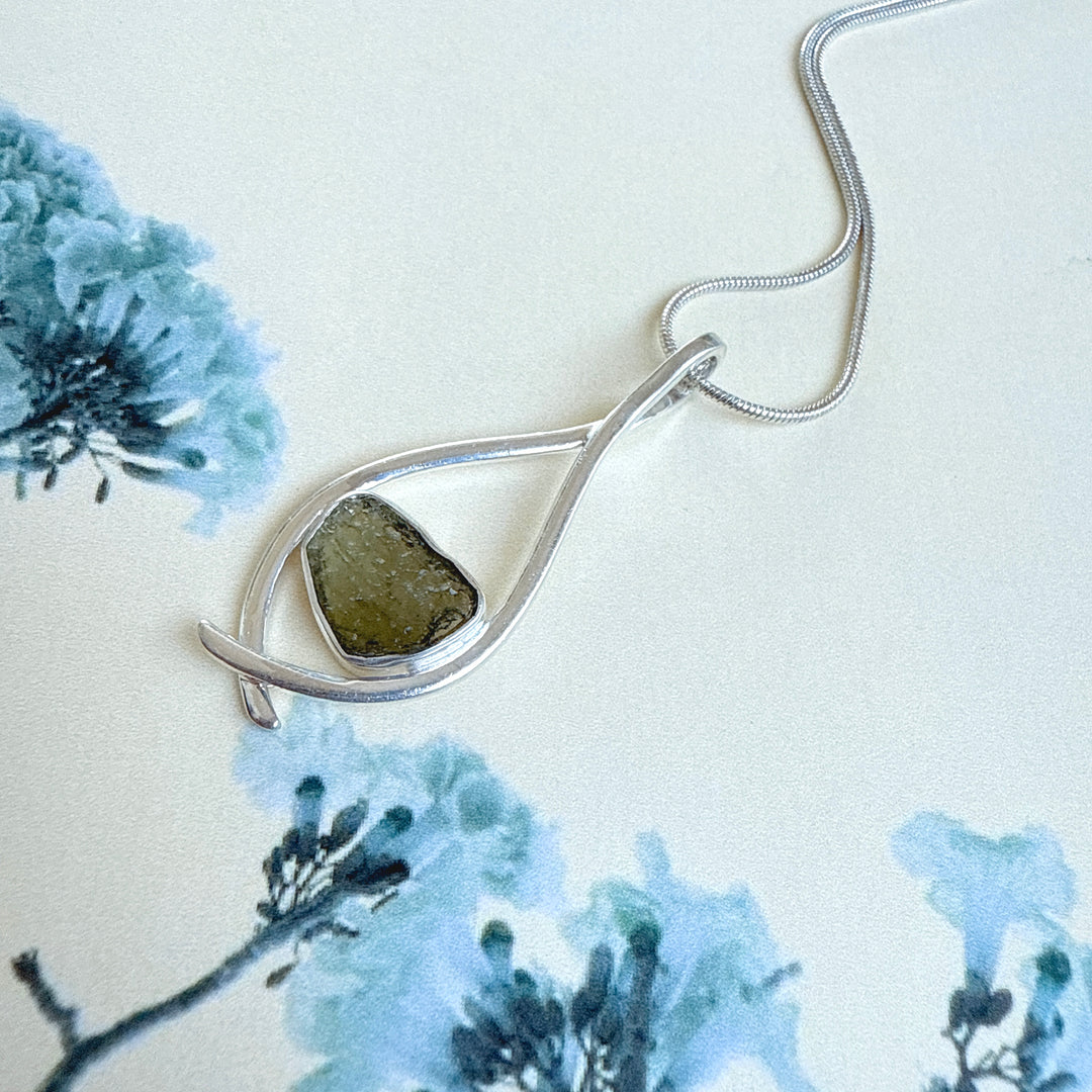 Moldavite Pendant