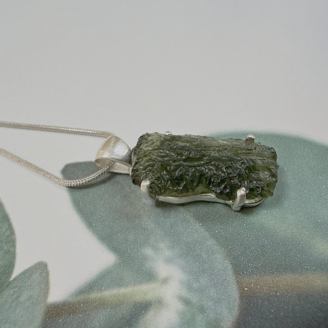 Moldavite Pendant