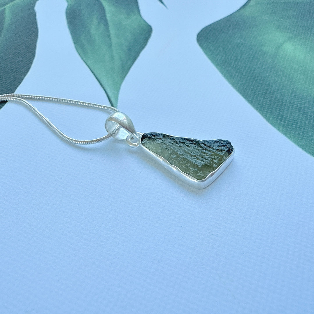 Moldavite Pendant