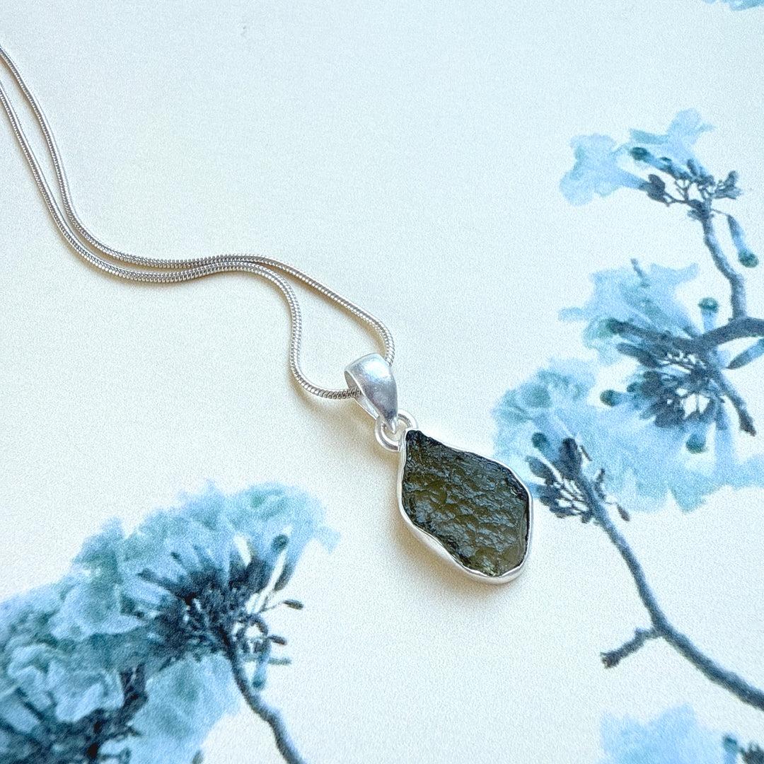 Moldavite Pendant