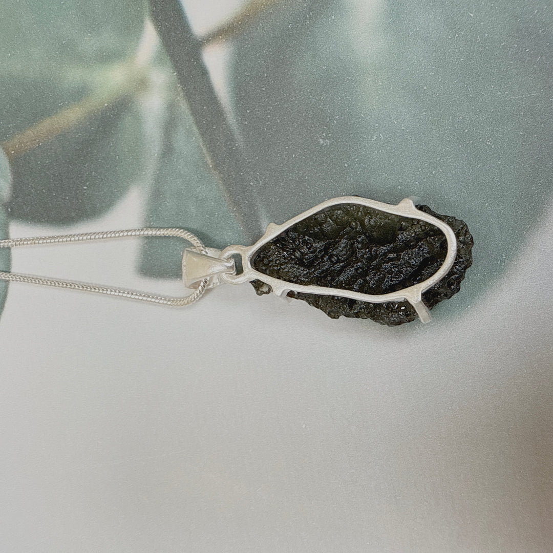Moldavite Pendant