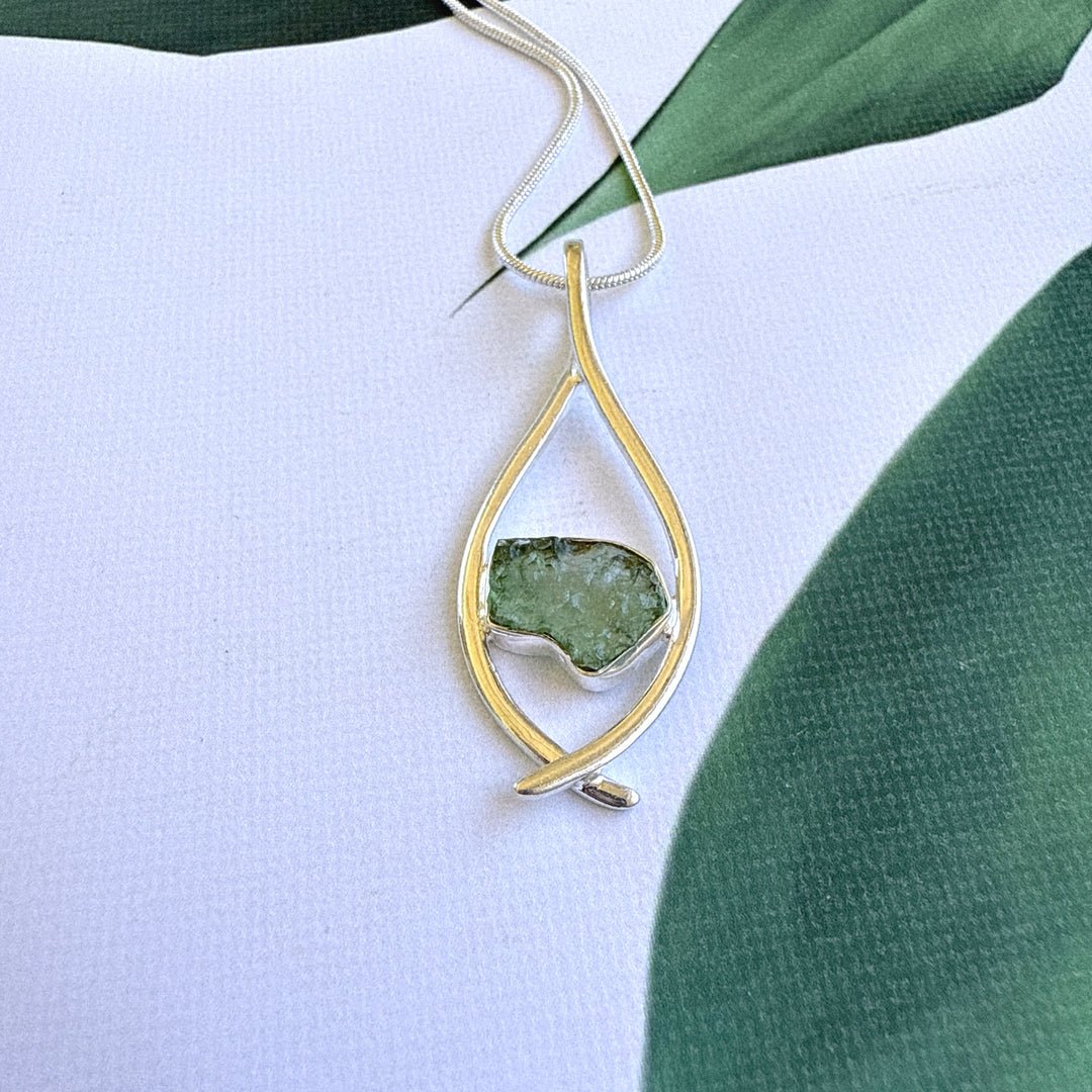 Moldavite Pendant