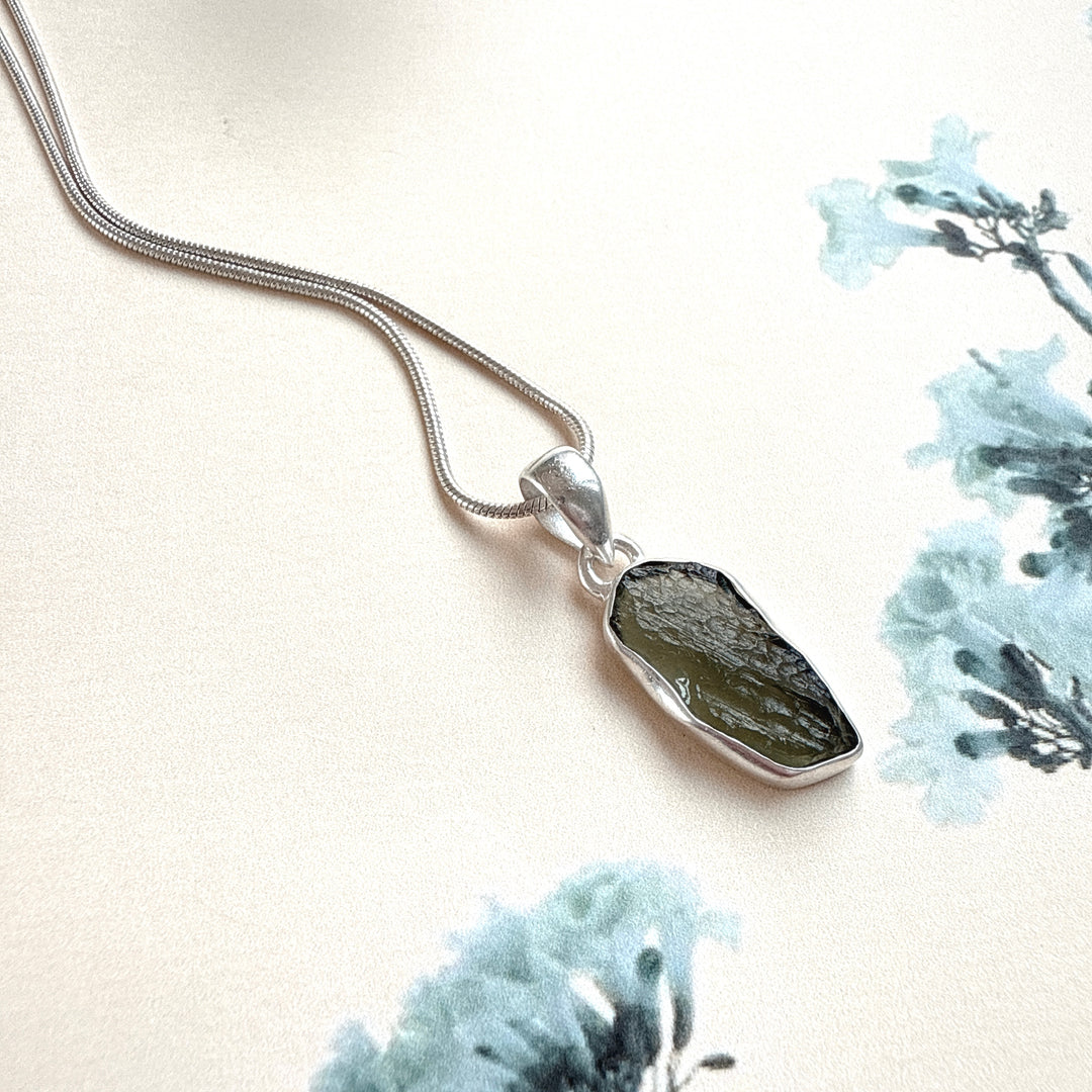 Moldavite Pendant