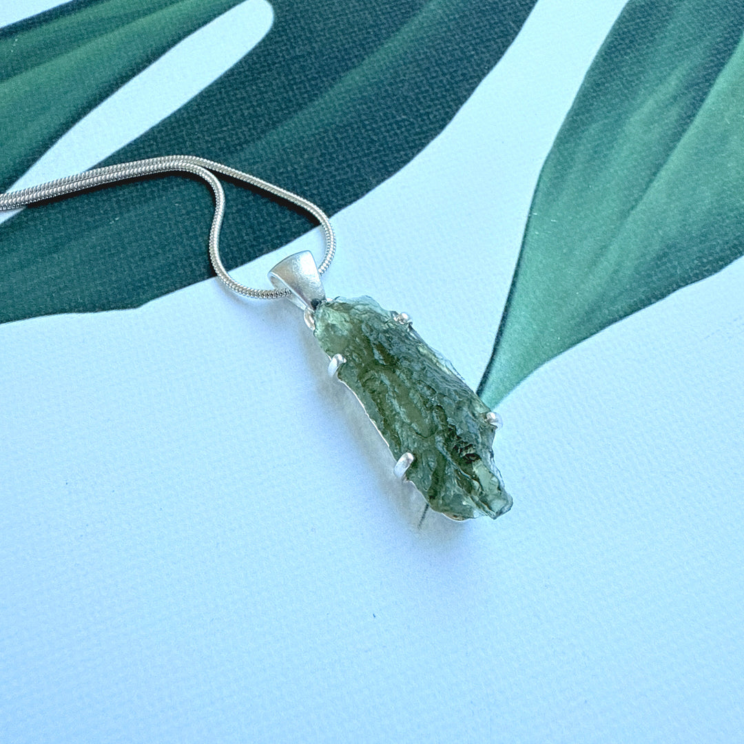 Moldavite Pendant