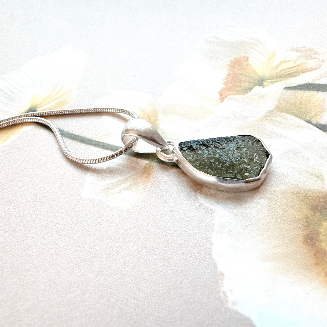 Moldavite Pendant
