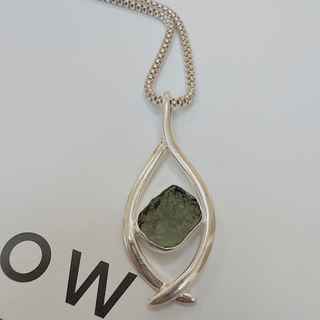 Moldavite Pendant