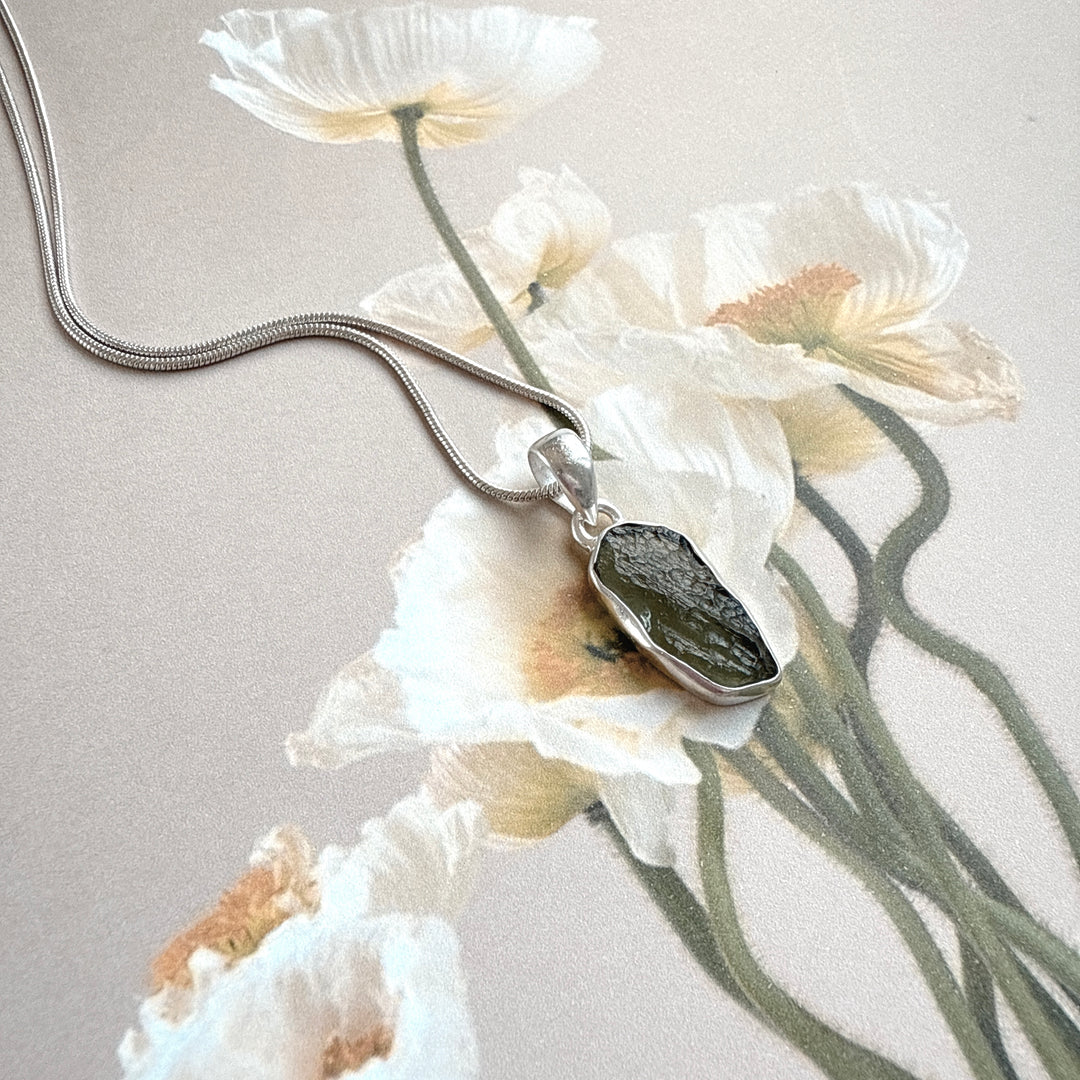 Moldavite Pendant