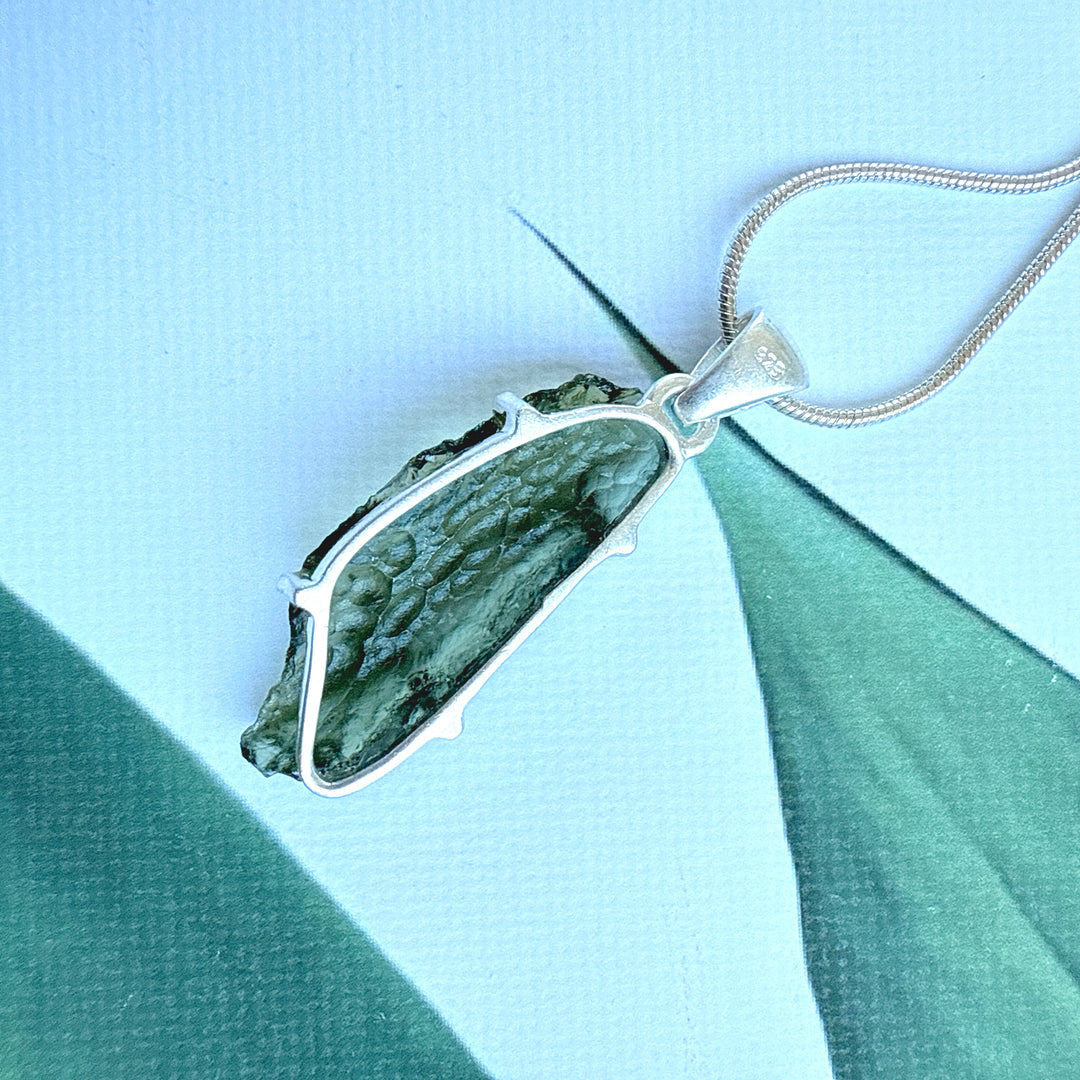 Moldavite Pendant