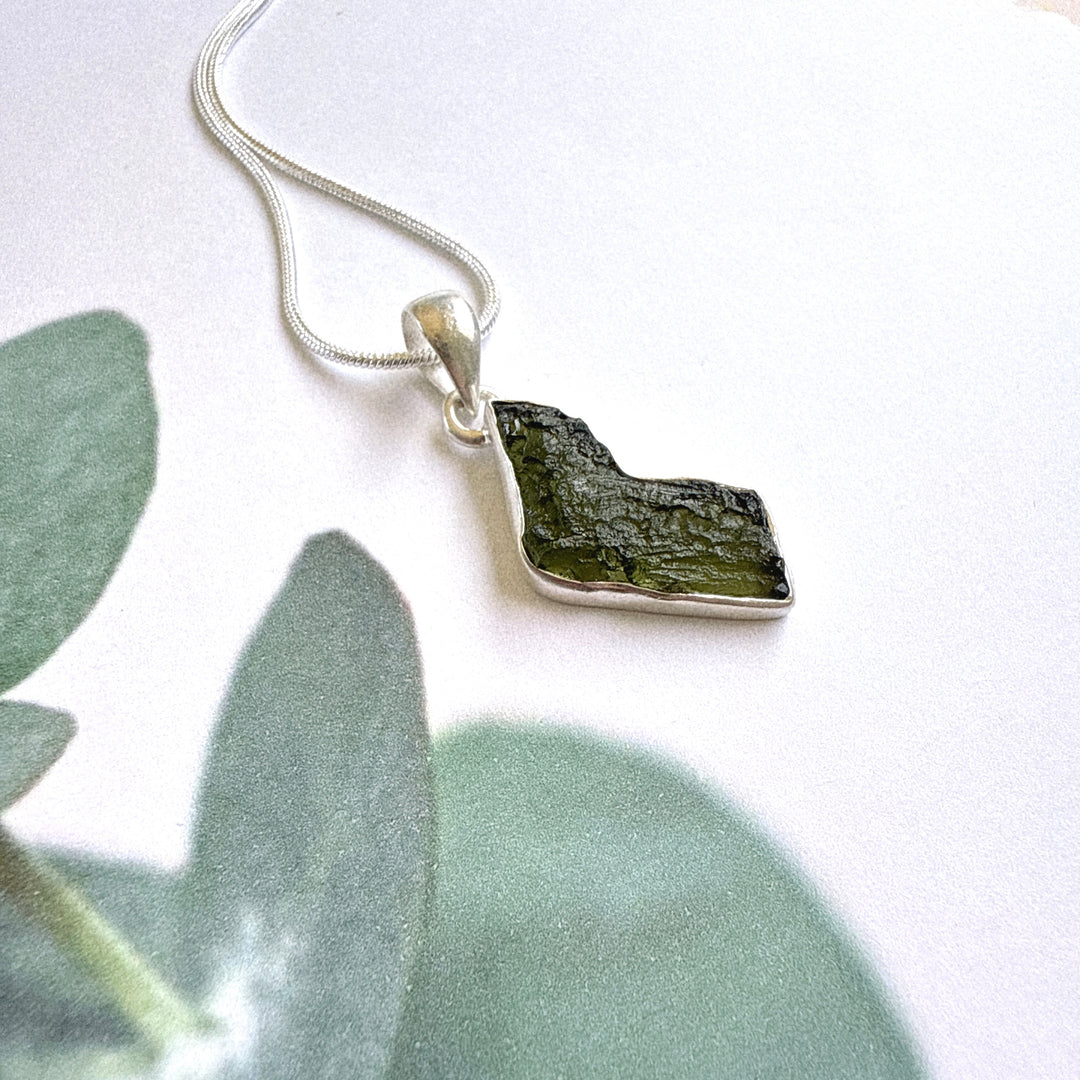 Moldavite Pendant