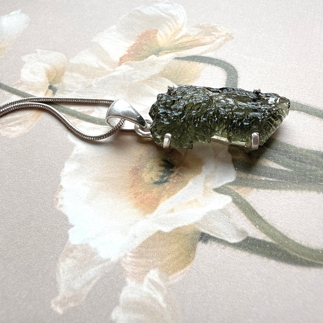 Moldavite Pendant