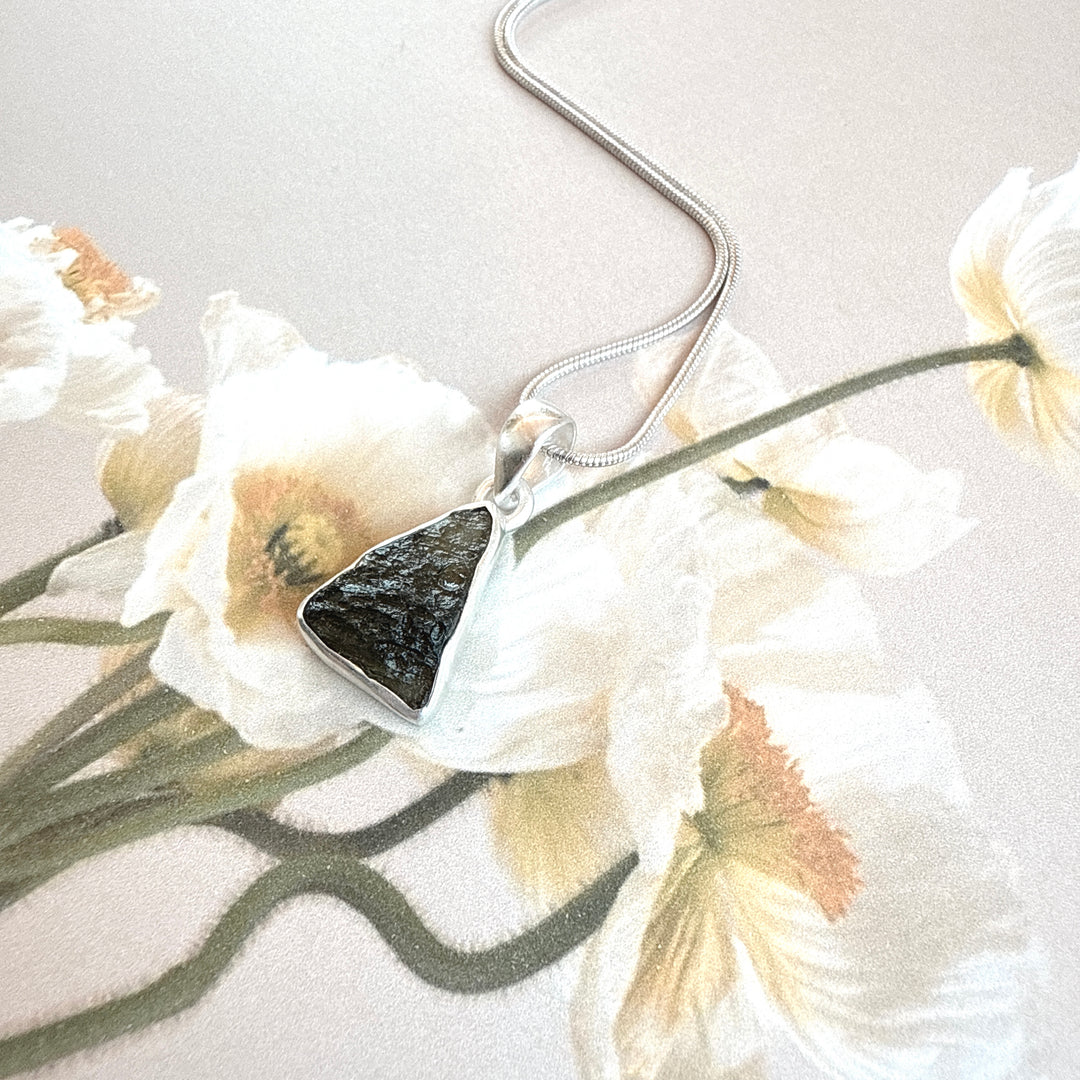 Moldavite Pendant