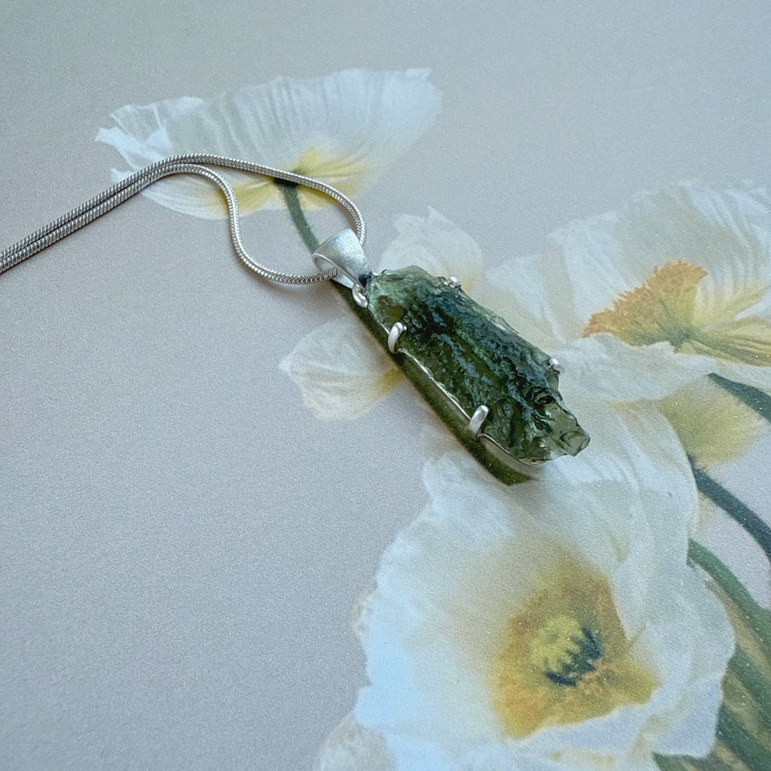Moldavite Pendant