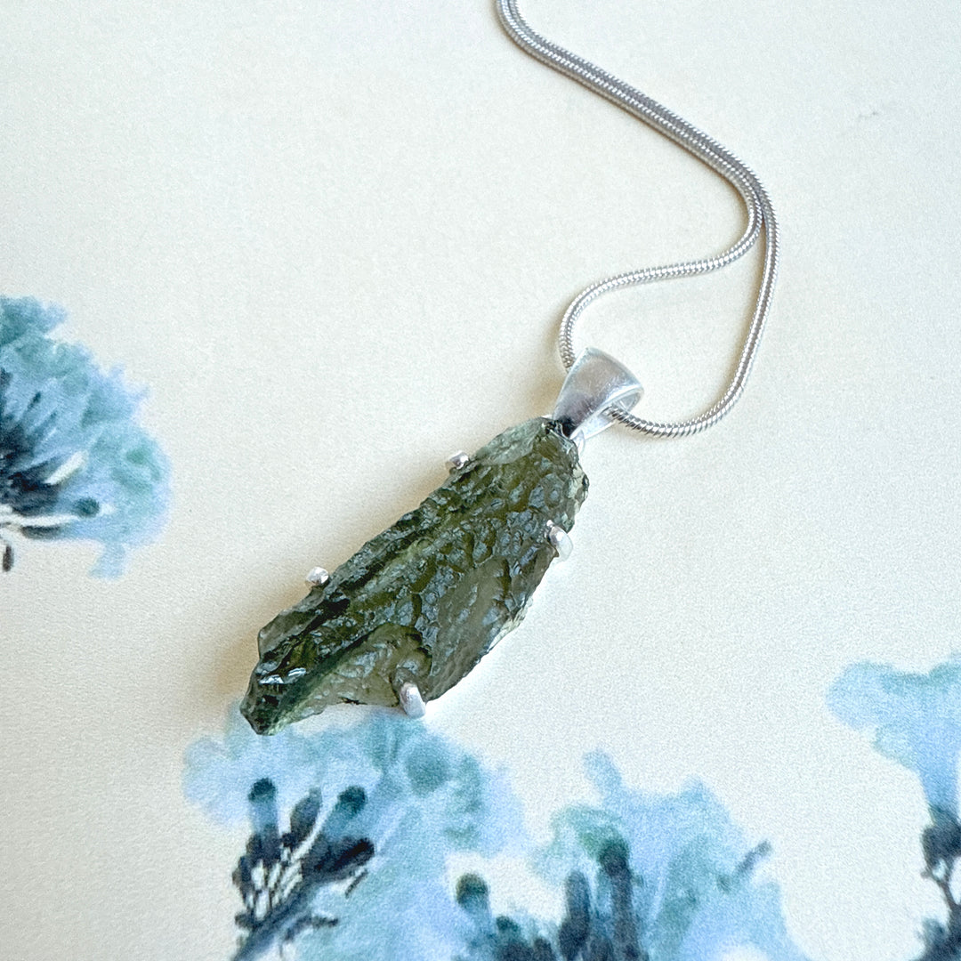 Moldavite Pendant