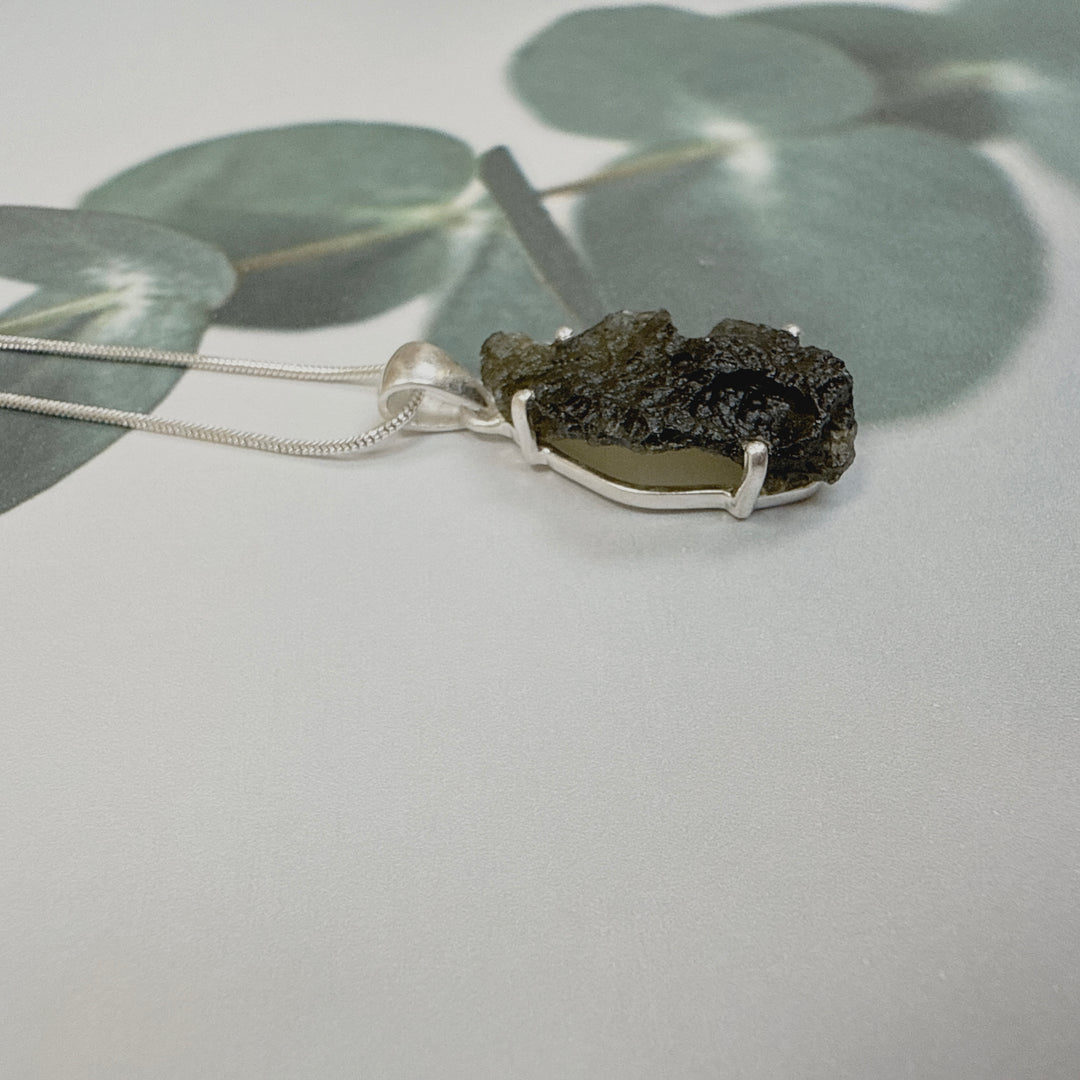 Moldavite Pendant
