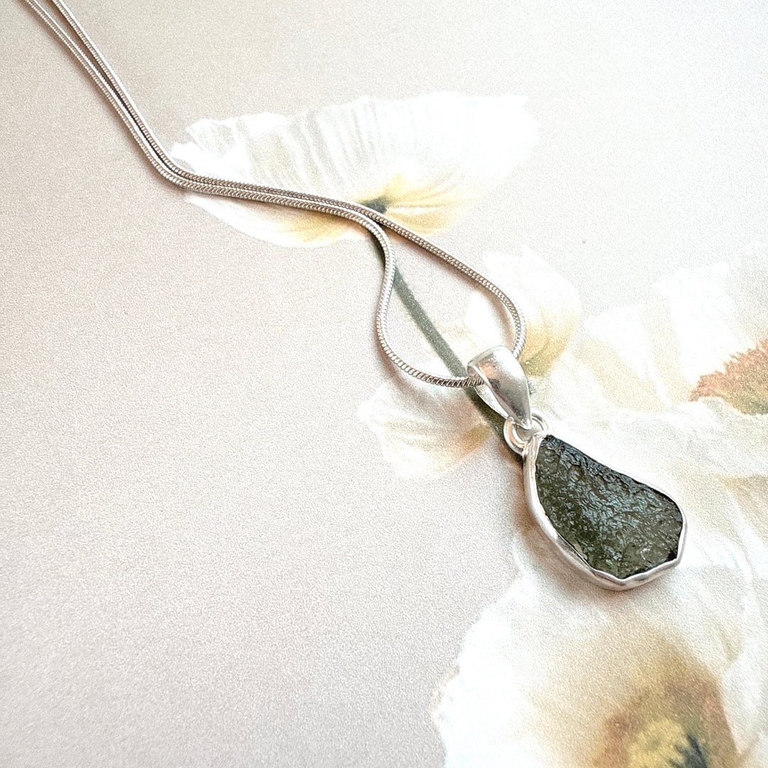 Moldavite Pendant