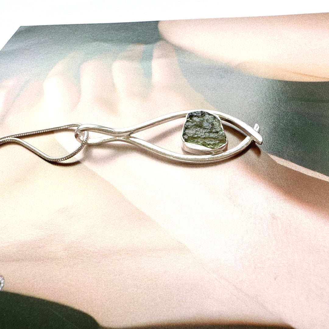 Moldavite Pendant