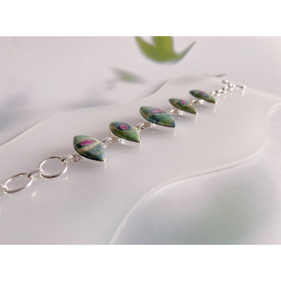Ruby in Fuchsite Bracelet