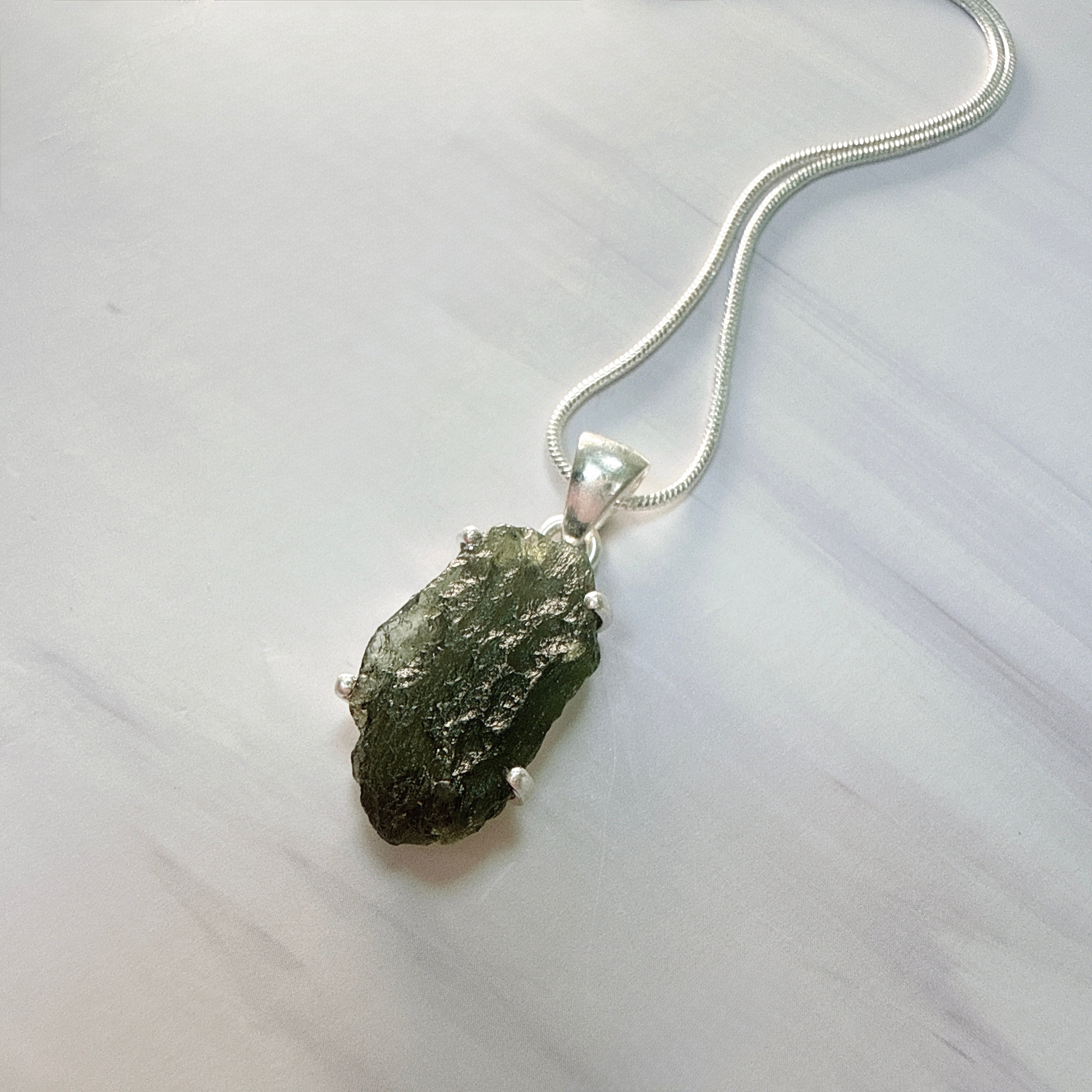 Moldavite Pendant
