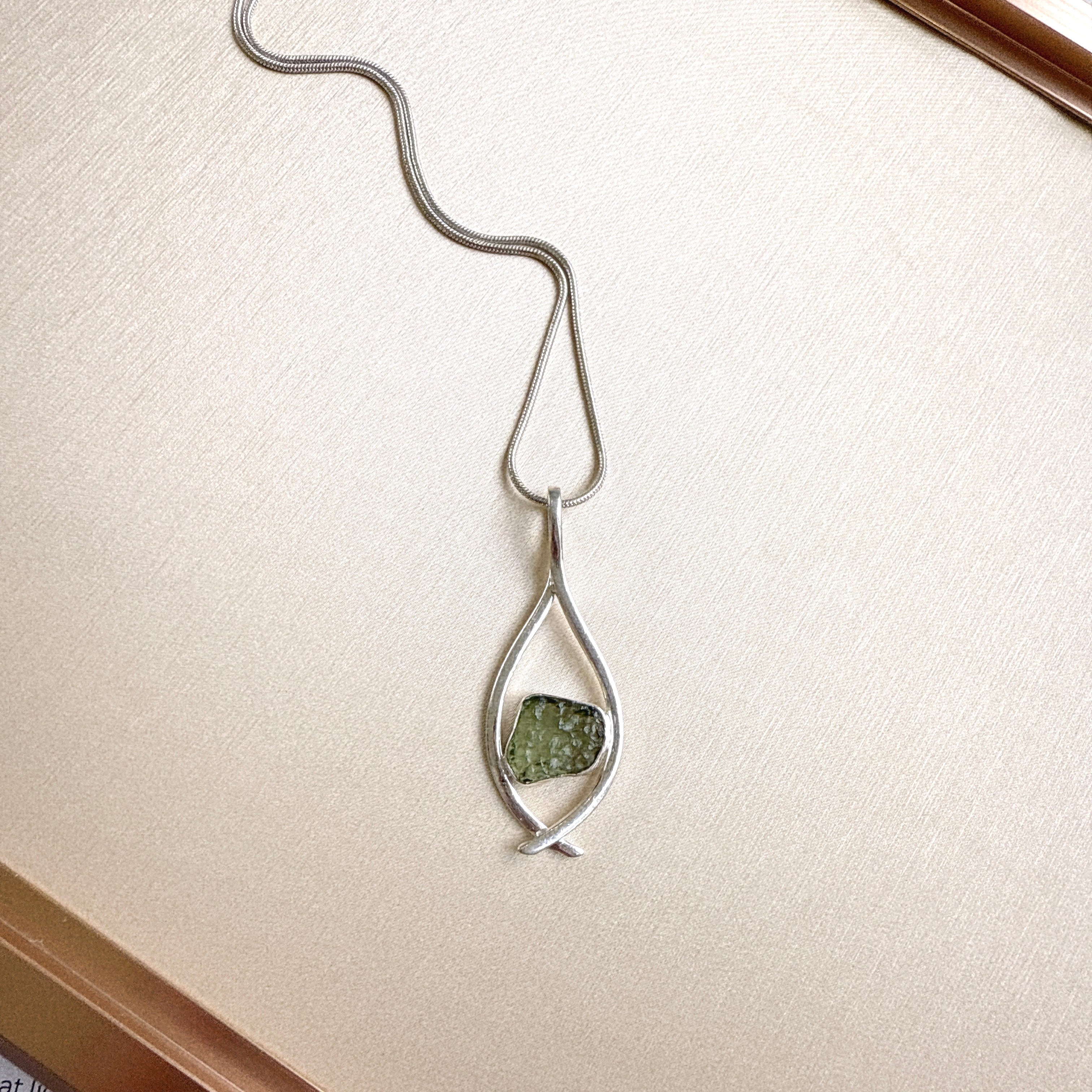 Moldavite Pendant
