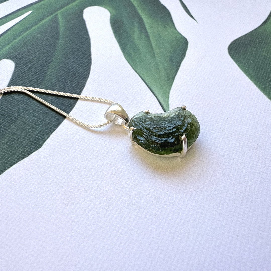 Moldavite Pendant