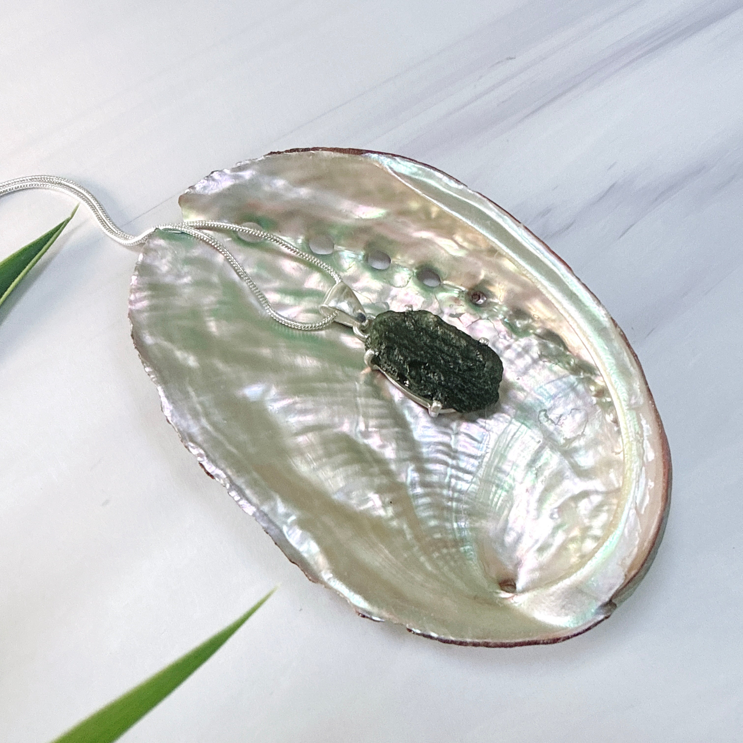 Moldavite Pendant