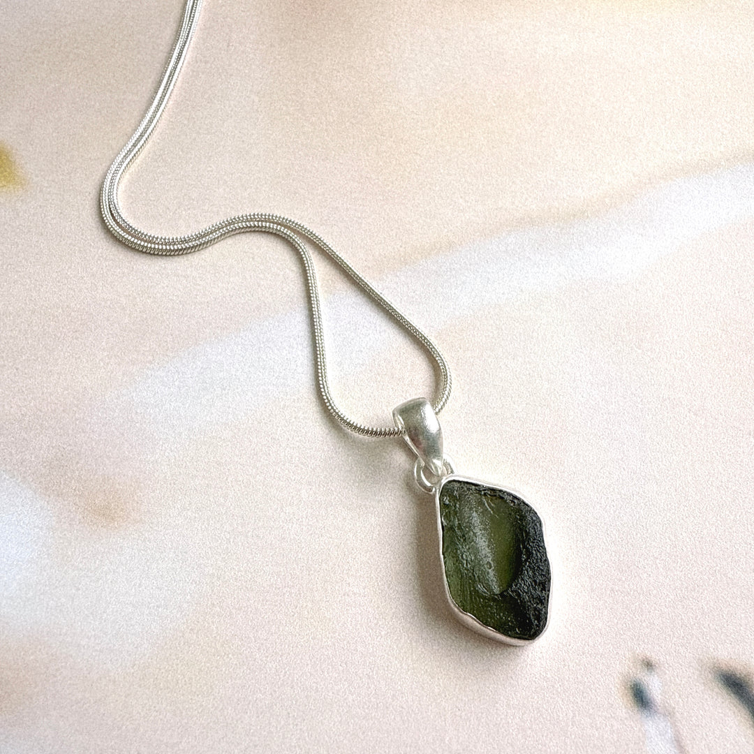 Moldavite Pendant