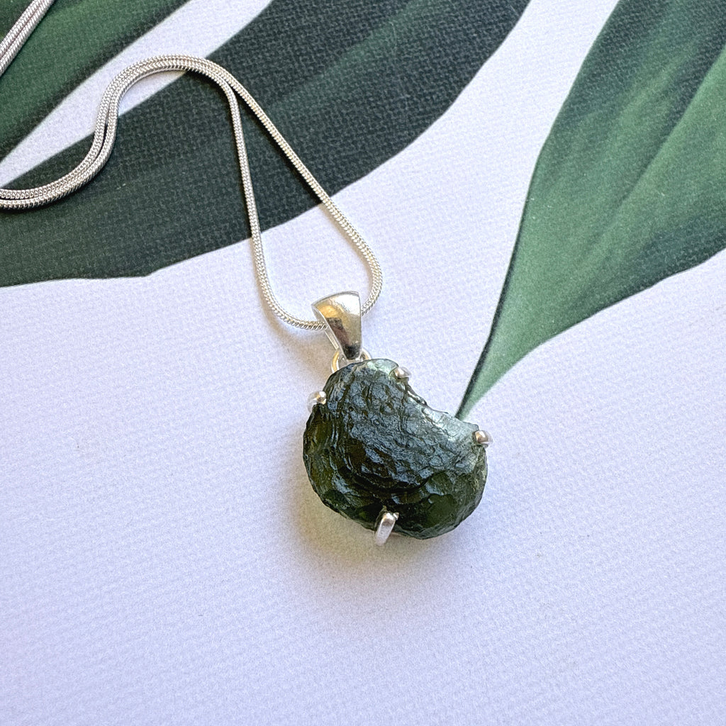 Moldavite Pendant
